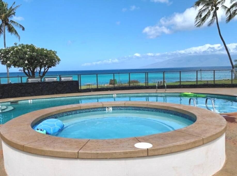 Coral Cove-Poolside Condo And Panoramic Ocean View Kahana Dış mekan fotoğraf