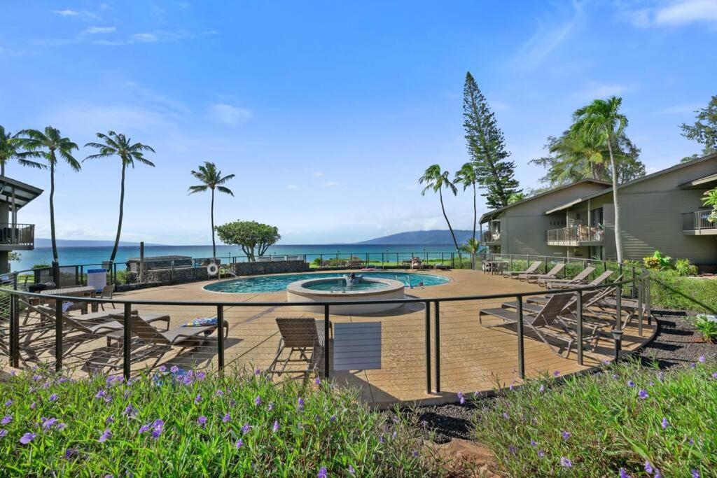 Coral Cove-Poolside Condo And Panoramic Ocean View Kahana Dış mekan fotoğraf