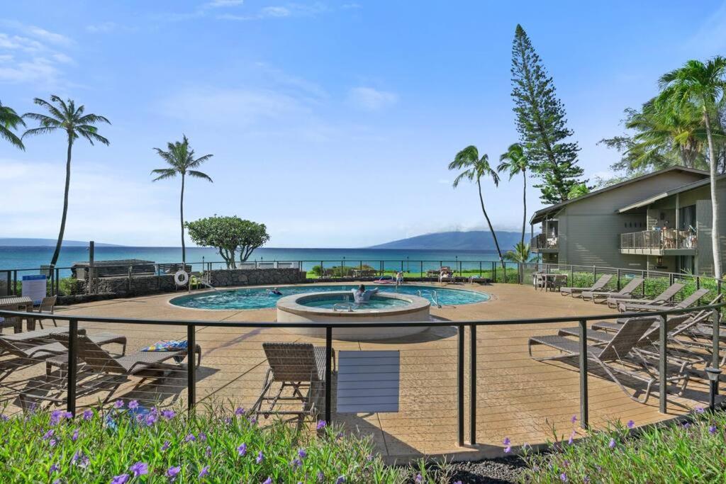 Coral Cove-Poolside Condo And Panoramic Ocean View Kahana Dış mekan fotoğraf